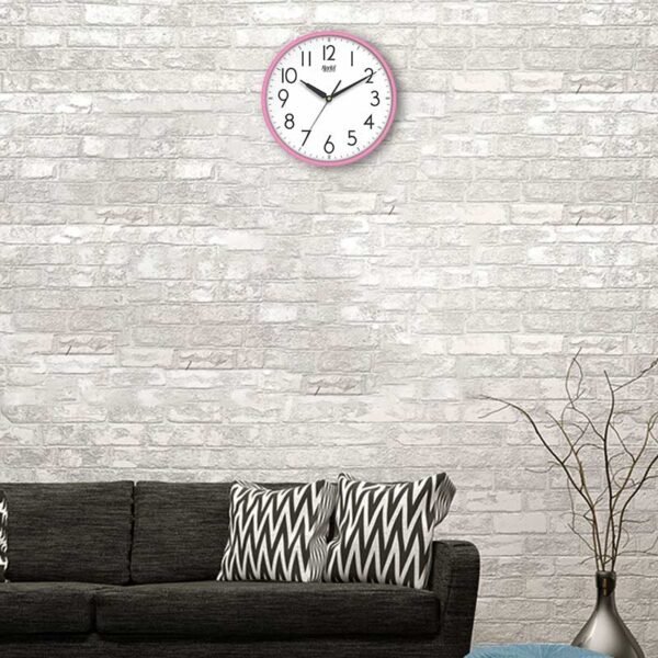 AJ-4007 Ajanta Wall Clock – Fancy Clock Pink