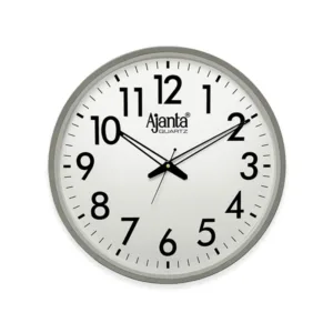 Ajanta Silent Movement Round Plastic Wall Clock AJ-467