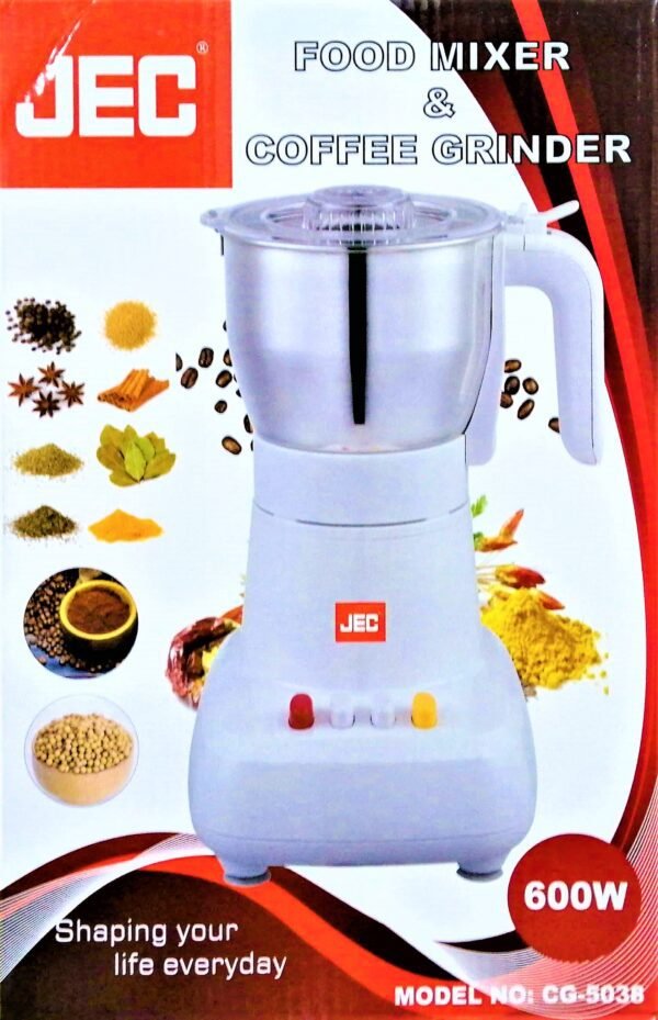 JEC FOOD MIXER & COFFEE GRINDER CG-5038