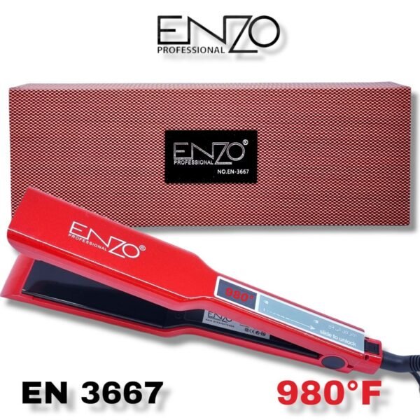 ENZO Professional Hair Straightener Ceramic Plates EN-3667