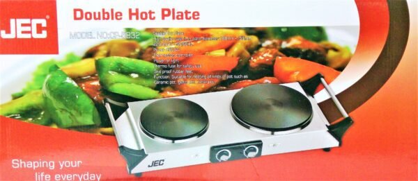 Double Hot Plate with handles CP-5832