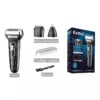 Kemei Km-6558 3 In 1 Cutter Head Shaver Rechargeable Nose Hair Trimmer