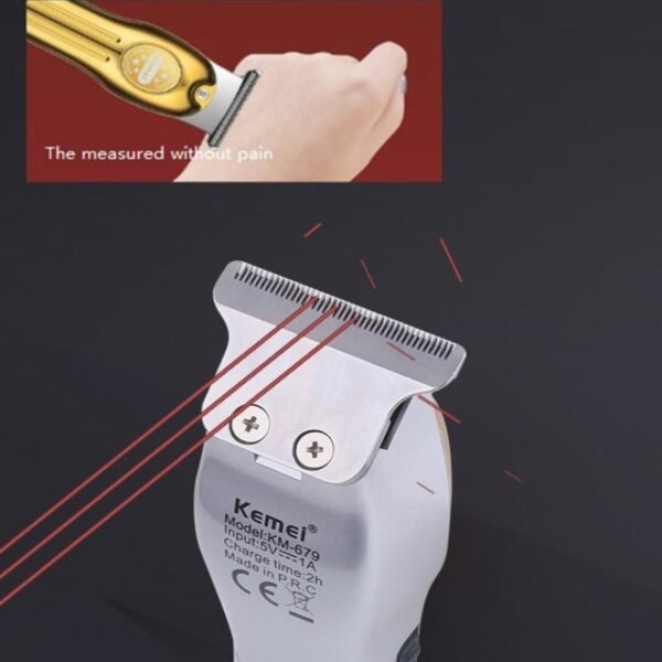 Electric Hair Trimmer & Clipper Kemei KM-679 USB