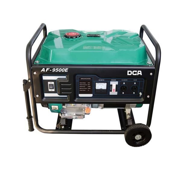 DCA Gasoline Generator self Auto 438cc AF9500E, 7500 watts