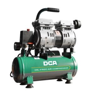 DCA Oil-Free Silent Air Compressor 8 ltr AQE1608, 550 watts