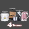 Pack of Electric Kettle, Sandwich Grill Maker, Rice Cooker & Hand Mixer-Blender, CB-i