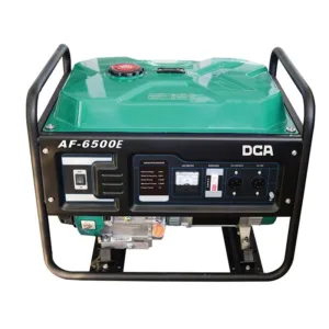 DCA Gasoline Generator Self Auto 389cc AF6500E, 5000 watts