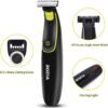 Rozia Plus Beard Hair Trimmer Clipper Electric Portable Razor for Men Mustache Hybrid Electric Shaver with Adjustable Comb HQ-248