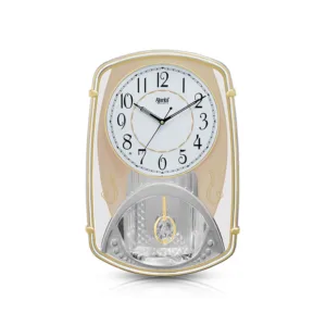 Pendulum-Clock-with-Decorative-Daimonds-AJ-2027-Golden