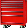 Torin Big Red 7 Drawer Cabinet with Tools TBR3007B-X Ball Bearing Sliding Drawers Castors