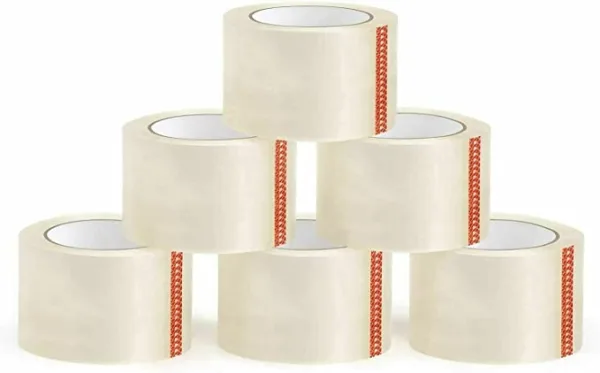 Clear Transparent Sticky Packing Packaging Tape 75meter x 48mm & 45 Micron