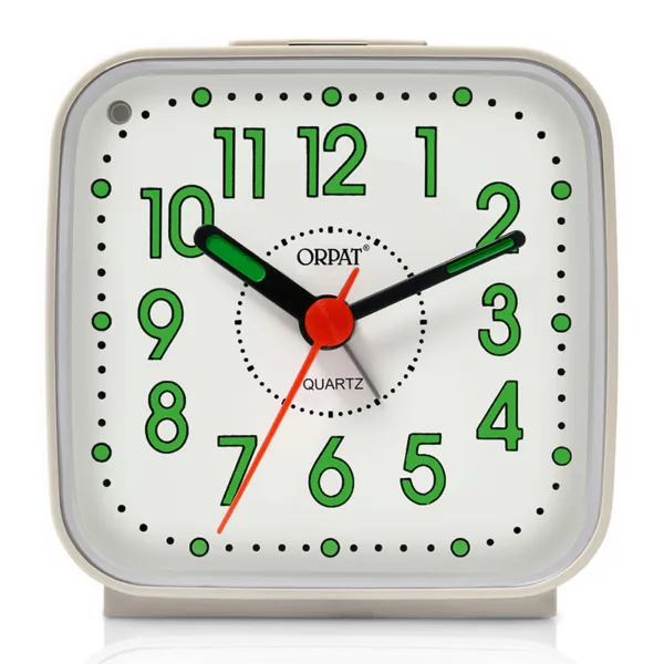 Orpat Time Piece Snooze Buzzer Alarm Clock TBZL-167