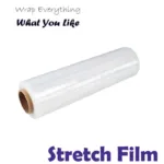 Wrapping Roll Stretch film for pallet, furniture, cartoons packaging transparent (clear)