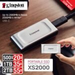 Kingston Portable SSD XS2000 500GB 1TB 2TB