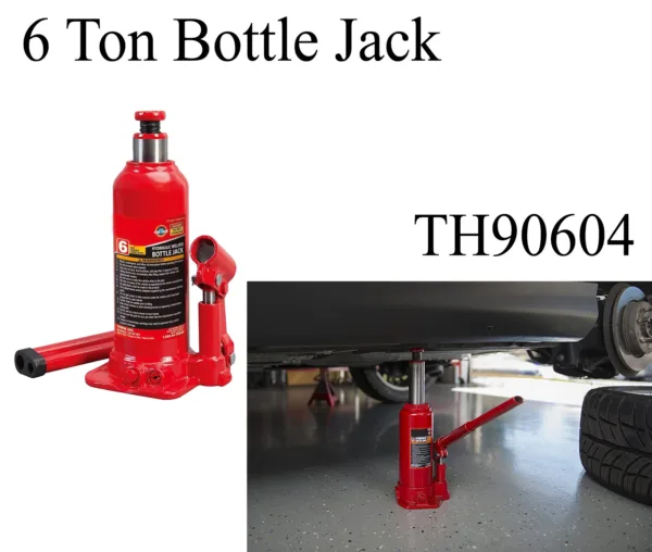 Big Red Hydraulic Bottle Jack 6Ton TH90604