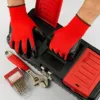 Half Nitrile Coated Safety Work Gloves 12 Pairs Medium size