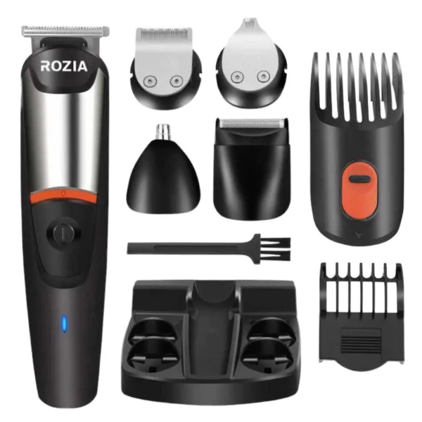Rozia 6-in-1 Cordless Trimmer Styler for cutting hair and beard HQ5900