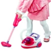 Large Cleaning Cart Playset Household Appliances Tools Pretend Vacuum Cleaner Trolley Kids Supplies