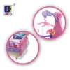 Musical Bed 661-03A Rocking Bed with Music without Doll for Children Learn to Be a Mommy Pretend Play Set