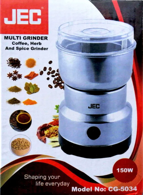 Multi-Grinder Coffee, Herb and Spice, JEC CG-5034