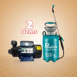 Pandora 5Lt High Pressure Pump Sprayer Plastic Mist Spray Bottle Disinfection 0.37kW / 0.50HP Monoblock Water Pump