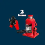 Half Nitrile Coated Safety Work Gloves 12 Pairs Medium size Big Red Hydraulic Welded Bottle Jack 32 Ton; TH93204