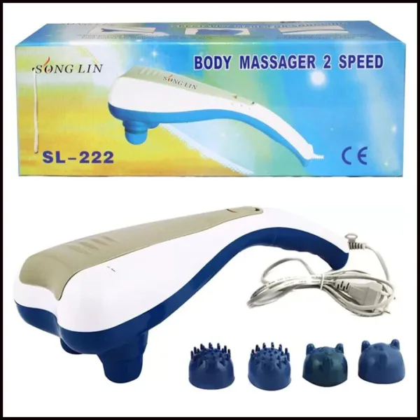 SONG LIN Sl-222 Powerful Electric Double Head Hammerpro Body Massager for Pain Relief