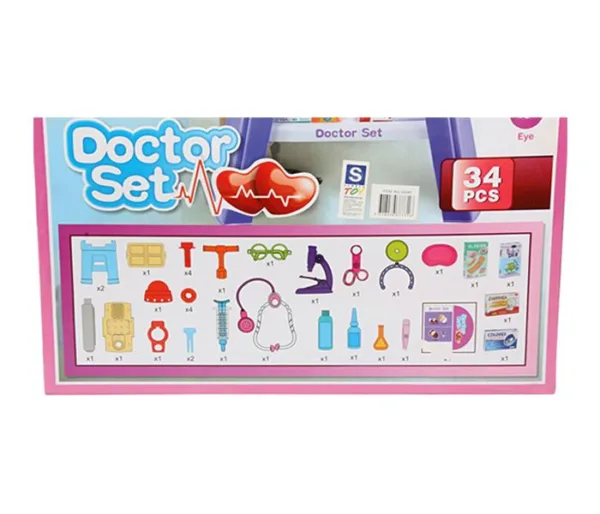 Sweet Baby W045 34 Pieces Doctor Set