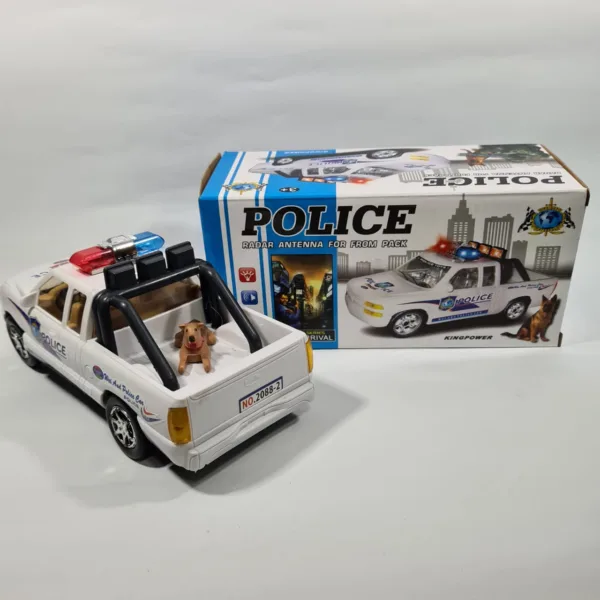 Police Car 2088 with pet
