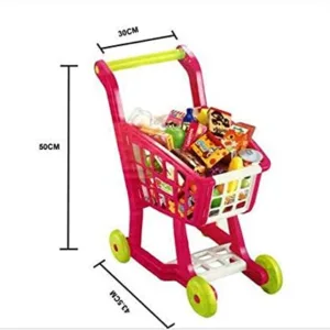 Home Supermarket Shopping Cart Play set 668-15