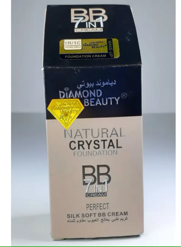 Diamond Beauty Perfect Crystal Foundation BB 7 in 1 Silk Soft BB Cream