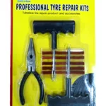 Portable Tubeless Tyre Puncture Repair Kit for Car, Bike, SUV, & Motorcycle QV-TRK8
