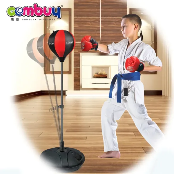 Adjustable pedal set kids sport play child boxing with glove