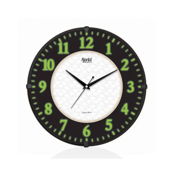Ajanta Office-Wall-Clock-AJ-1197-LED-Green