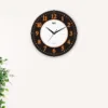 Ajanta Office-Wall-Clock-AJ-1197-LED-Orange