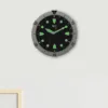 Ajanta wall-clock-designer-clock-2367-silver-black