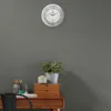 Wall-Clock-Designer-Clock-2877-Pearl-White