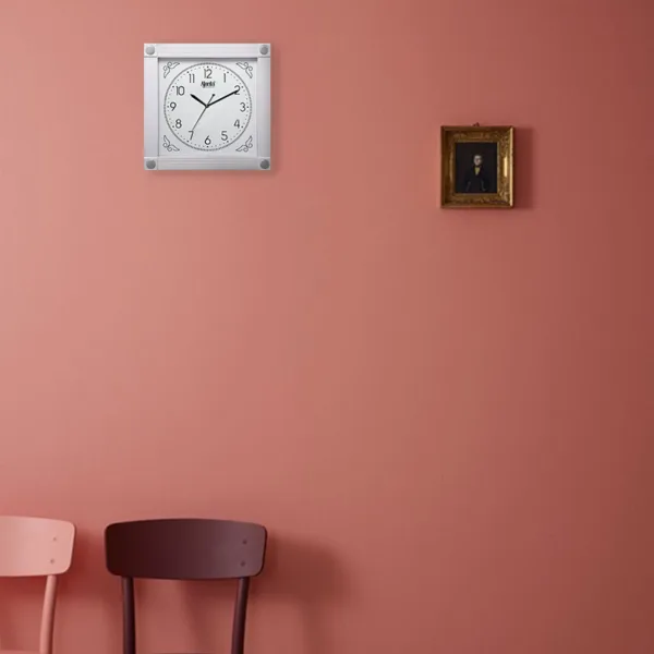 Wall-Clock-Fancy-Clock AJ-887-White
