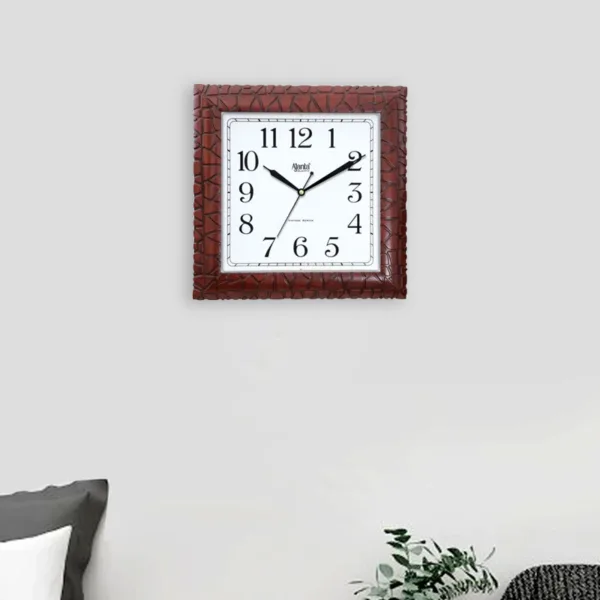 Wall-Clock-Vintage-series-Clock-AJ-7047-MAHOGANY