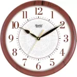 Ajanta Wall Clock – Designer Clock – AJ-4047 – Dark Brown