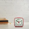 Time-Piece-Snooze-Buzzer-Alarm-Clock-TBZL-167 Red
