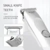 Kemei KM-6011 Portable USB charging Hair Trimmer 0 tool distance