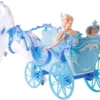 Carriage Blue with Magic Horse and Princess