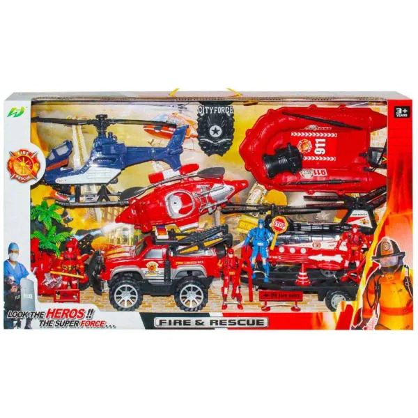 Fire & Rescue Fireman Play Set