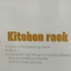 Kitchen Stainless Steel Sink Drain Rack Kitchen Shelf DIY Dishes Cutlery Drain Dry Rack 2 Layer Storage Rack Pantry Organizer