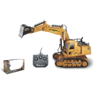 R/C Remote Control JCB Excavator Bulldozer Superior Construction Vehicle Tuck Toy with Full 680 Degree Rotation