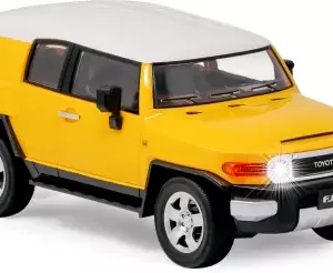 Remote Control Off Road Toyota FJ Cruiser Racing Car | Remote Control Toy for Boys, Drive on Sandy, Rocky, Grassland  (Yellow) QX3688-FJ T