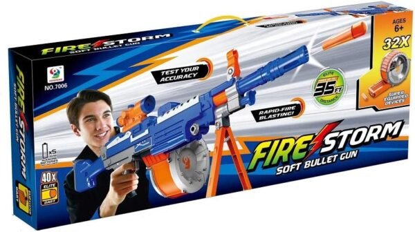 Fire Storm Soft Bullet Dart Gun Plus6