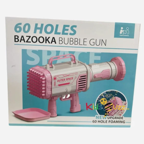 Bazooka 60 Hole Gatling Bubble Machine New Edition
