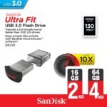 SanDisk Ultra Fit 16GB & 64GB